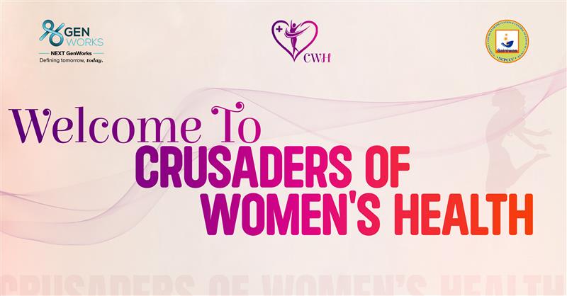 Crusaders Of Women's Health Webinar Series