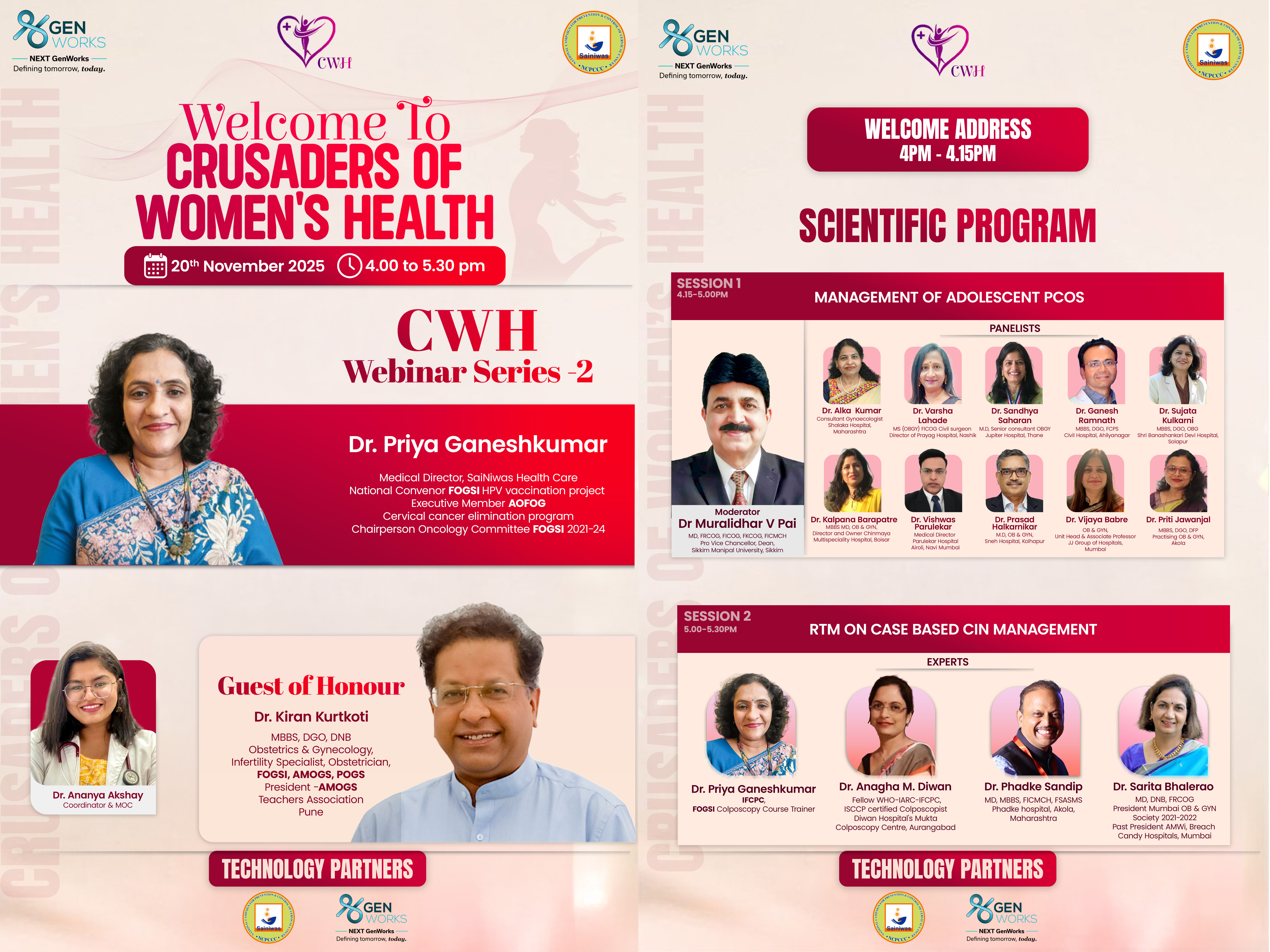 Crusaders Of Women's Health Webinar Series 2