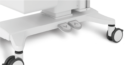 Electric bed lifting